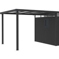 14% Rabatt! Seitendach für Gerätehaus Style 7,56 m² Anthrazit Unkategorisiert online kaufen 14% Rabatt! Seitendach für Gerätehaus Style 7,56 m² Anthrazit Unkategorisiert online kaufen