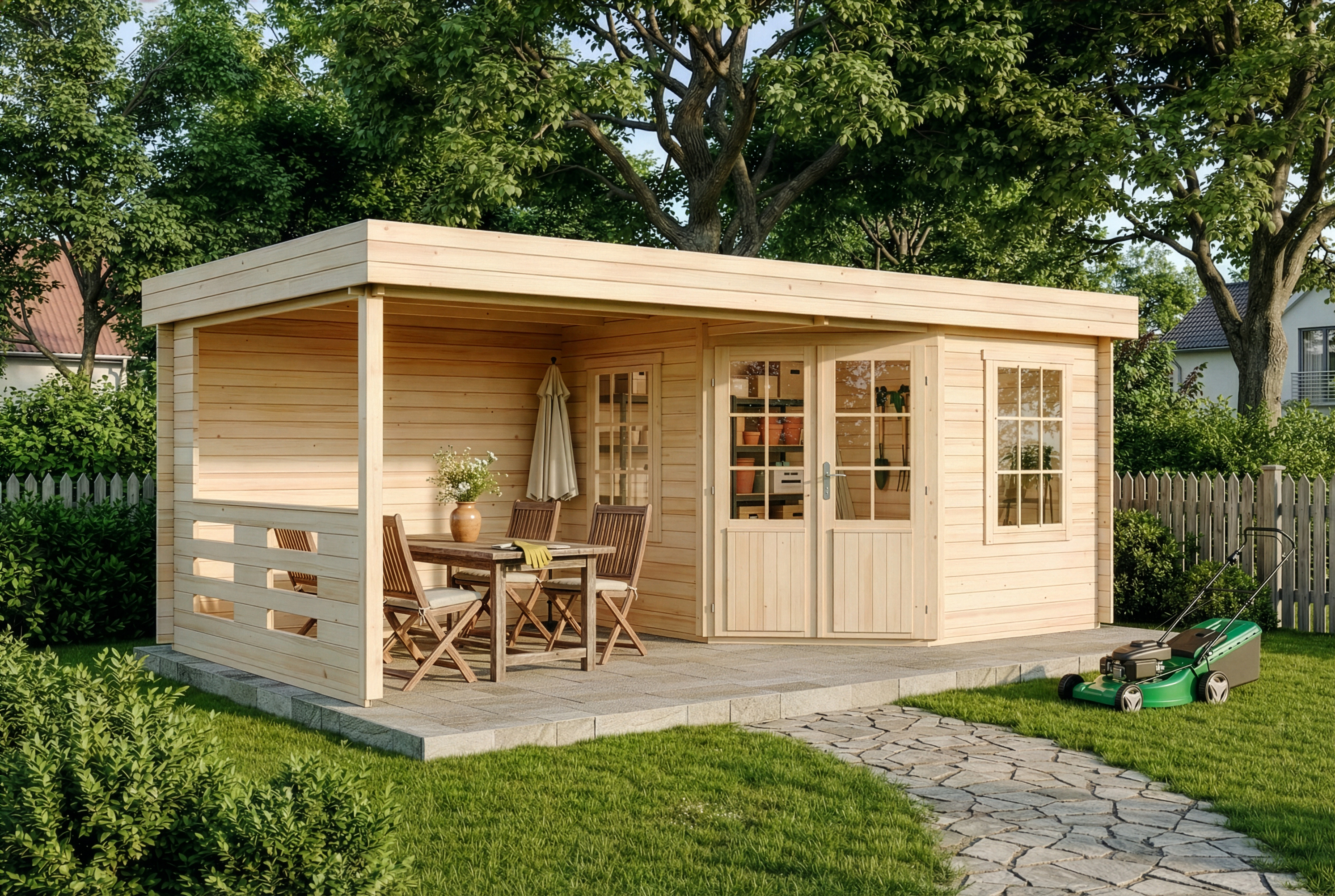 15% Rabatt! Gartenhaus Hanna | 6x3m Unkategorisiert online kaufen