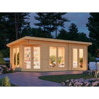 26% Rabatt! Fjordholz 5 Eck Gartenhaus Modell Julia 40 | 5x4m Unkategorisiert online kaufen