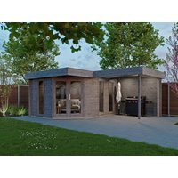 26% Rabatt! Fjordholz 5-Eck Gartenhaus Modell Miro 28 | 6x5m Unkategorisiert online kaufen