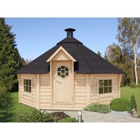 26% Rabatt! Fjordholz 8-Eck Grillkota Modell Nils 17 m² | 6x6m Unkategorisiert online kaufen