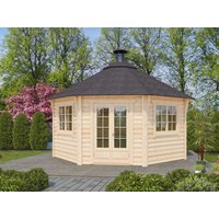 26% Rabatt! Fjordholz 8-Eck Grillpavillon Modell Gunnar 17m² Unkategorisiert online kaufen
