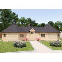 26% Rabatt! Fjordholz Doppelkota Modell Alva 38 m² | 6x6m Unkategorisiert online kaufen
