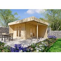 26% Rabatt! Fjordholz Flachdach Gartenhaus Modell Aaron 28 | 5x4m Unkategorisiert online kaufen