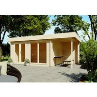 26% Rabatt! Fjordholz Flachdach Gartenhaus Modell Luke 28 | 6x3m Unkategorisiert online kaufen