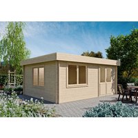 26% Rabatt! Fjordholz Flachdach Gartenhaus Modell Orka 28 A | 5x4m Unkategorisiert online kaufen