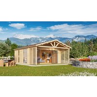 26% Rabatt! Fjordholz Gartenhaus Alu Concept Arosa 44 C | 5x4m Unkategorisiert online kaufen