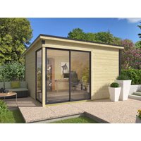 26% Rabatt! Fjordholz Gartenhaus Modell Amrum-3 | 4x4m Unkategorisiert online kaufen