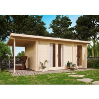 26% Rabatt! Fjordholz Gartenhaus Modell Carin 44 C +SD | 6x3m Unkategorisiert online kaufen