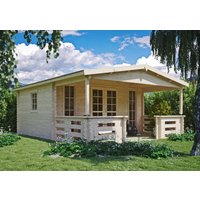 26% Rabatt! Fjordholz Gartenhaus Modell Franjo 44 C | 6x4m Unkategorisiert online kaufen