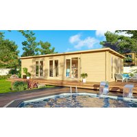 26% Rabatt! Fjordholz Gartenhaus Modell Game Room 44 | 10x4m Unkategorisiert online kaufen
