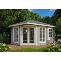 26% Rabatt! Fjordholz Gartenhaus Modell Glasgow 44 A | 4x3m Unkategorisiert online kaufen