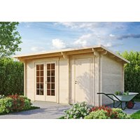 26% Rabatt! Fjordholz Gartenhaus Modell Jacob 44 A mit Abstell | 5x3m Unkategorisiert online kaufen