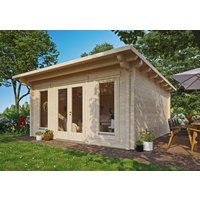 26% Rabatt! Fjordholz Gartenhaus Modell Jacob 90 F | 5x4m Unkategorisiert online kaufen