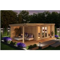 26% Rabatt! Fjordholz Gartenhaus Modell Kubi Lodge 44 | 6x4m Unkategorisiert online kaufen