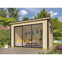 26% Rabatt! Fjordholz Gartenhaus Modell Poel-1 | 4x3m Unkategorisiert online kaufen