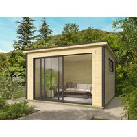 26% Rabatt! Fjordholz Gartenhaus Modell Poel-2 | 4x4m Unkategorisiert online kaufen