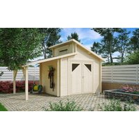 26% Rabatt! Fjordholz Gartenhaus Modell Varianta 44 A +SD | 4x4m Unkategorisiert online kaufen