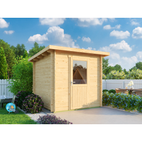 26% Rabatt! Fjordholz Pultdach Gartenhaus Modell Ezra 1A | 2x2m Unkategorisiert online kaufen