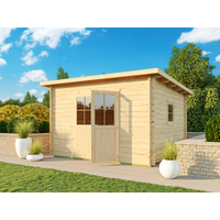 26% Rabatt! Fjordholz Pultdach Gartenhaus Modell Ezra 5E | 3x3m Unkategorisiert online kaufen