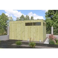 26% Rabatt! Gartenhaus Modell QBV-Line 11,89 m² | 4x3m Unkategorisiert online kaufen