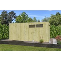 26% Rabatt! Gartenhaus Modell QBV3-Line 14,90 m² Unkategorisiert online kaufen