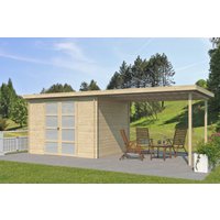 26% Rabatt! Gerätehaus Modell Umea 7,38 m² + 300 cm Anbau | 8x4m Unkategorisiert online kaufen