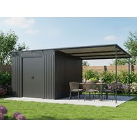 27% Rabatt! Metall Gerätehaus Modell Lübeck 12,36 m² | 6x4m Unkategorisiert online kaufen