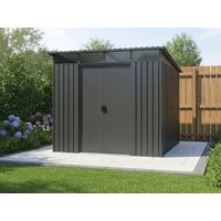 28% Rabatt! Metall Gerätehaus Modell Lübeck 4,05 m² | 2x2m Unkategorisiert online kaufen