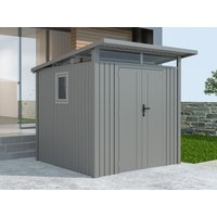34% Rabatt! Metall Gerätehaus Modell Skylight 4,45 m² Alu Grau | 3x2m Unkategorisiert online kaufen
