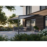 36% Rabatt! Alu Terrassenüberdachung Modell PolyLine 430 x 300 Unkategorisiert online kaufen