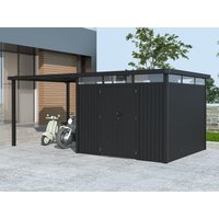 38% Rabatt! Metall Gerätehaus Modell Style 7,56 m² Spar-Set-1 Unkategorisiert online kaufen