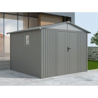 42% Rabatt! Metall Gerätehaus Modell Trend 7,56 m² Alu Grau | 4x2m Unkategorisiert Produktbild 42% Rabatt! Metall Gerätehaus Modell Trend 7,56 m² Alu Grau | 4x2m Unkategorisiert Produktbild