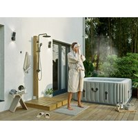 45% Rabatt! Außendusche Modell Ibiza aus Thermoholz Unkategorisiert online kaufen