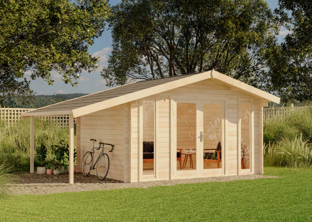 8% Rabatt! Gartenhaus Mirko Modern mit Schleppdach | 5x4m Unkategorisiert online kaufen