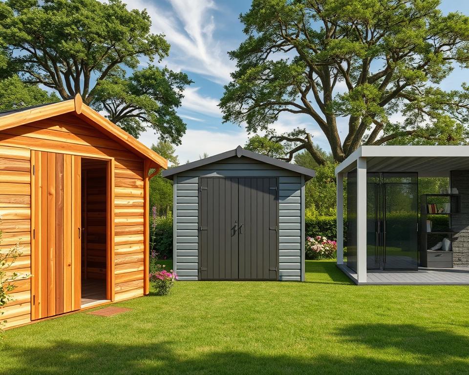 Materialwahl Gartenhaus Materialwahl Gartenhaus