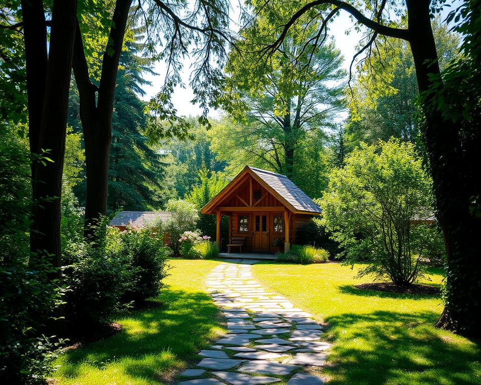 Standort Gartenhaus Standort Gartenhaus