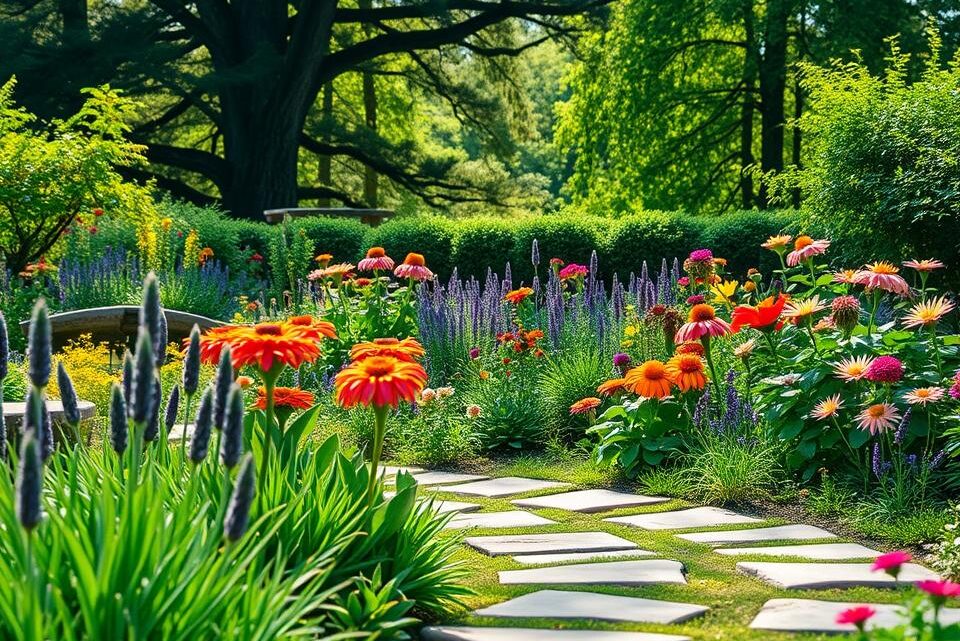 Pflegeleichten Garten gestalten